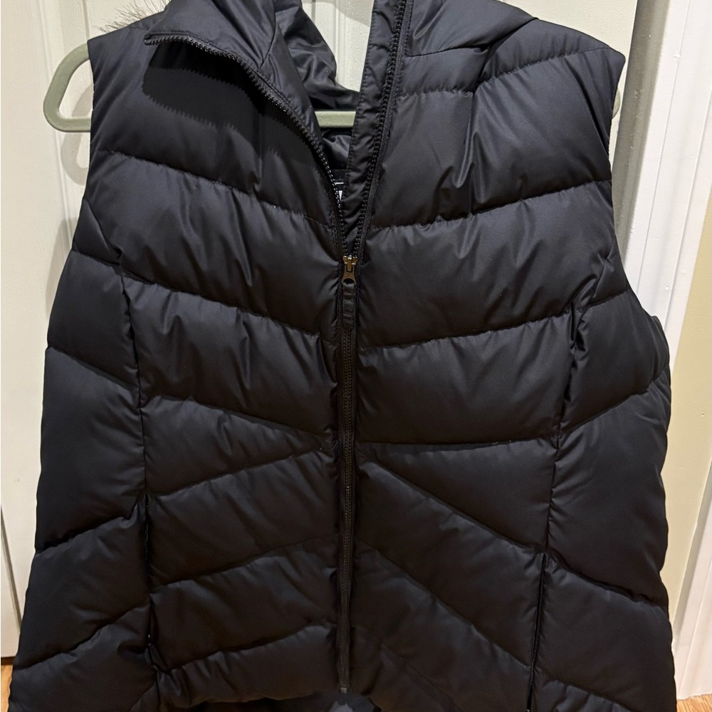 Eddie Bauer Black Down Vest